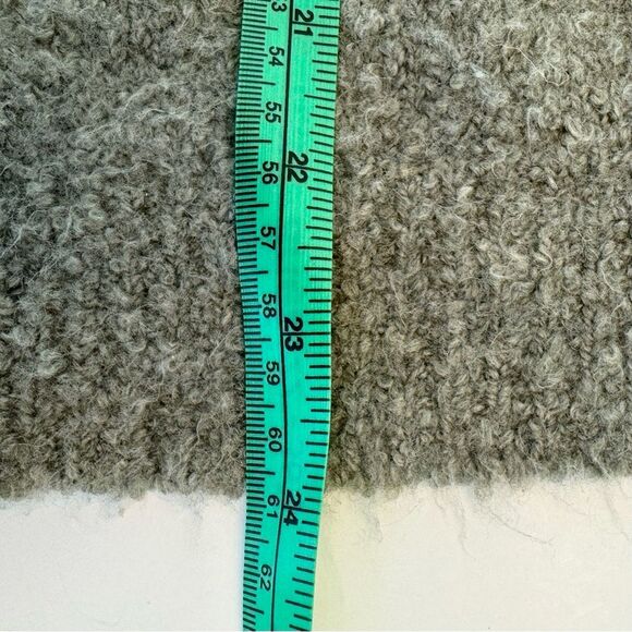 Anthropologie Sleeping on Snow Clarington Sweater Half Zip Green Wool Alpaca SM - Picture 9 of 11